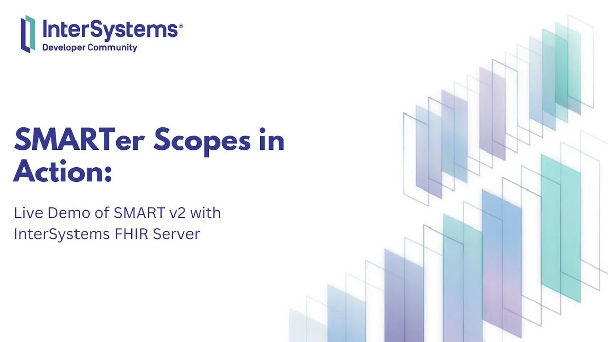 InterSystemsDev's tweet photo. 🚀 SMARTv2 fine-grained scopes on #InterSystemsIRIS FHIR: filter access by search parameter, not just resource type. patient/Observation.rs?category=laboratory -client gets only lab results. Demo: 793 obs →385 with scope enforced.
👇
 https://t.co/aYCt9aNUQp
#FHIR #IRISforHealth https://t.co/keD7Em6pHl