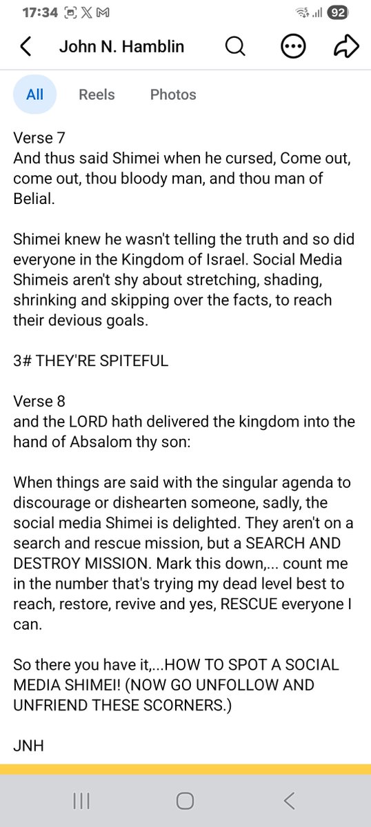 weecalvin1509's tweet photo. Hi @drjohnnhamblin

To adapt the words of a US Presidential candidate: I've read the life and writings of the Psalmist  David, and you ain't no Psalmist David. Your victim card doesn't apply here. 

Your tweets etc., just don't  add up do they? 🙉🙈🙊 #Brillo
#truthsforthesetimes https://t.co/LN3JGfNfgE