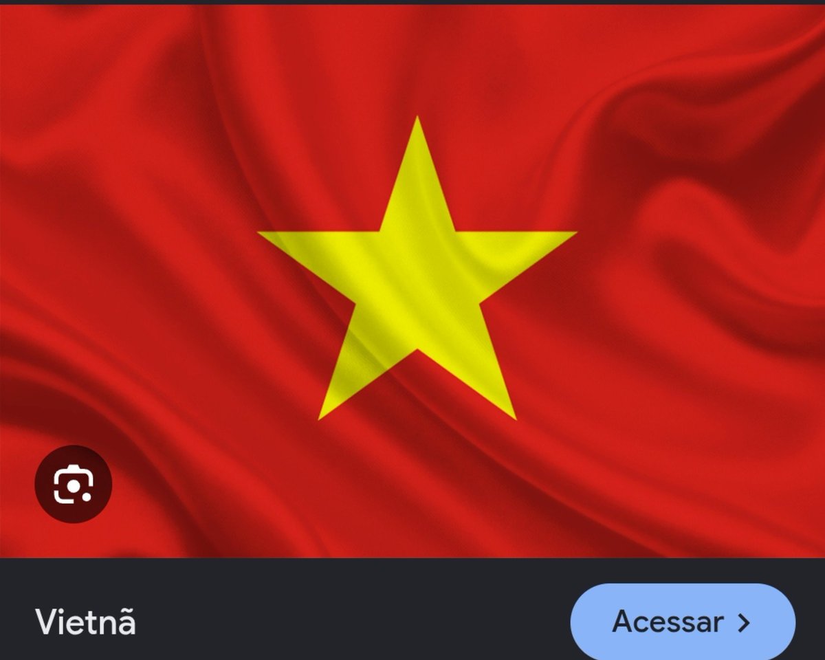 flaviosantne's tweet photo. Que surto coletivo é esse hoje? 🤣 A bandeira do Vietnã virou tendência entre os revolucionários de Instagram. 🇻🇳

#politica #eleições2026 https://t.co/9wHgQyXvTj