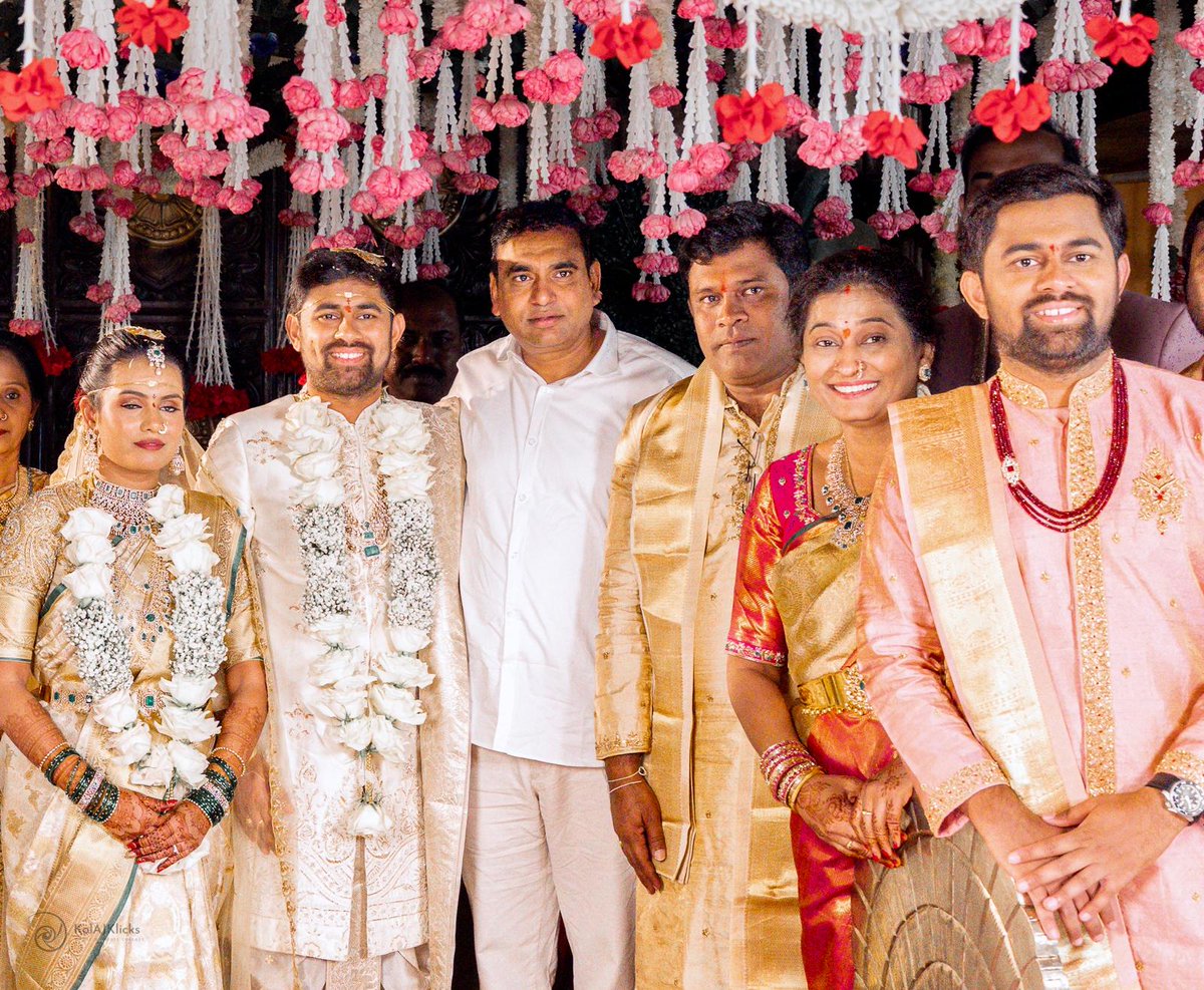 kiran_chamala's tweet photo. A joyous family occasion as I attended the wedding of my dear nephew, Sathwik Reddy, and Sri Priya in Dallas, Texas, USA.

Heartfelt congratulations to the newlyweds. May their journey ahead be filled with love, happiness, good health and countless beautiful memories.

Wishing the young couple a wonderful life together!

#Dallas #Texas #BhongirMP #ChamalaKiranKumarReddy