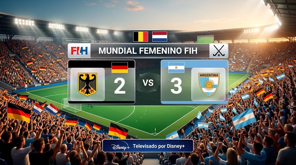 JuanPTeixeiraCM's tweet photo. Mundial Femenino de FIH 🏑🏆🇧🇪🇳🇱 | Grupo B | Fecha 2️⃣

Final del partido en el Wagner Stadium 

⚪️⚪️ Alemania 🇩🇪 2️⃣
🔵🔵 Argentina 🇦🇷 3️⃣

#FIH #FIHWorldCup #WorldCup #Belgica #PaisesBajos #Alemania #Argentina #GERARG https://t.co/mRa90KGrFk