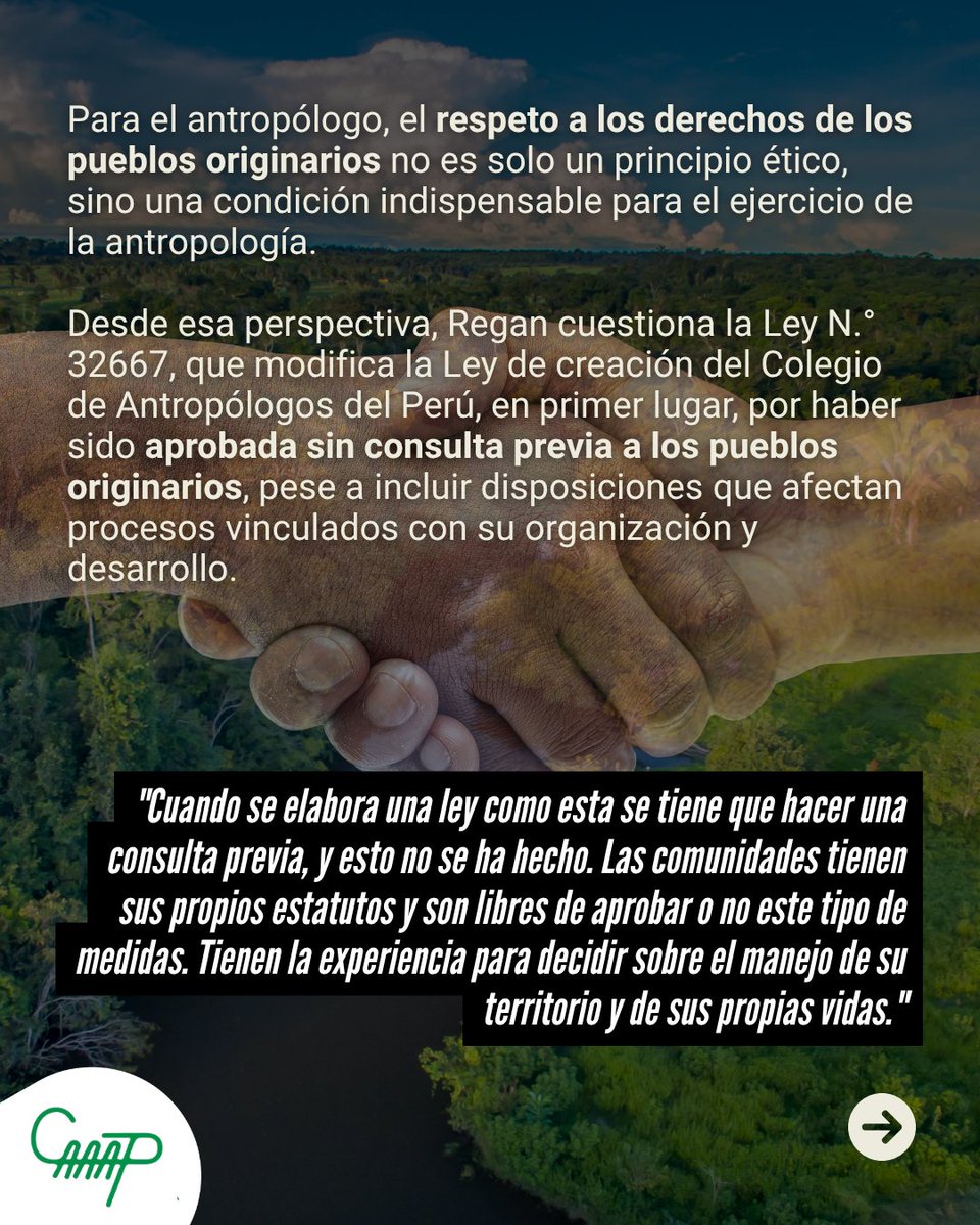CaaapPeru's tweet photo. La Ley N.° 32667 modifica la ley de creación del Colegio de Antropólogos del Perú e incorpora nuevas disposiciones sobre el ejercicio profesional de la antropología. (+) https://t.co/xJWVpSYWe4