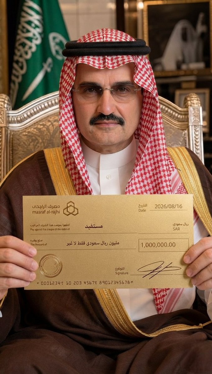 nwbyf0's tweet photo. لو جتك 1،000،000 مليون ﷼ سعودي  اليوم
هل يمكن للمبلغ .. أن يحل كل مشاكلك💵 

◯ نعم

◯ لا https://t.co/a4Trvnai9D