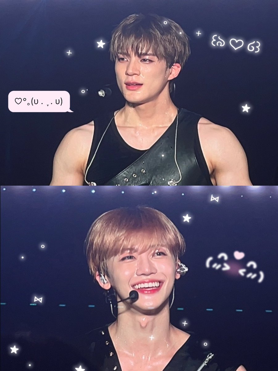 ssamonjiw's tweet photo. from this                                    to this ㅠㅡㅠ
((อยากลงเก็บไว้ว่าเจอเจโน่แจมินครั้งแรกคือ tds3 มองผ่านจอด้วยซ้ำ วันนี้ได้เจอตรงหน้าแล้วยังคิดว่าฝันอยู่เลย ฮือคิดถึงจัง รักสองเจมากเลยนะ)) จั้นจะตั้งใจทำงานเก็บเงิน 🥺💘 https://t.co/htZBU4xFEi