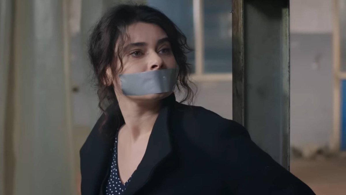 SupermoKhai's tweet photo. Yağmur Şahbazova tied up and tape gagged - Yemin episode 421 (5) https://t.co/4wPVIg69zI
