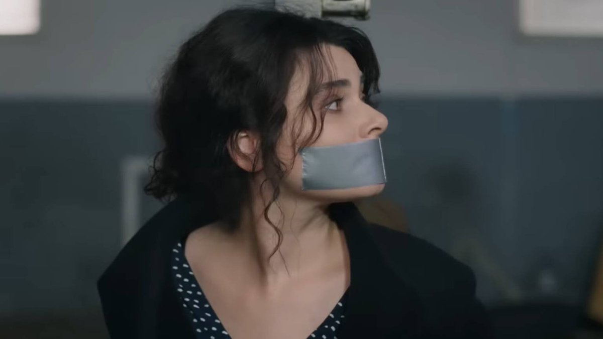 SupermoKhai's tweet photo. Yağmur Şahbazova tied up and tape gagged - Yemin episode 421 (5) https://t.co/4wPVIg69zI