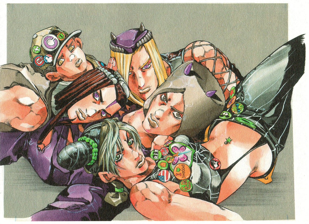 DJ_Joseph_'s tweet photo. Araki’s pen is genuinely unmatched https://t.co/JZ02xX7fII