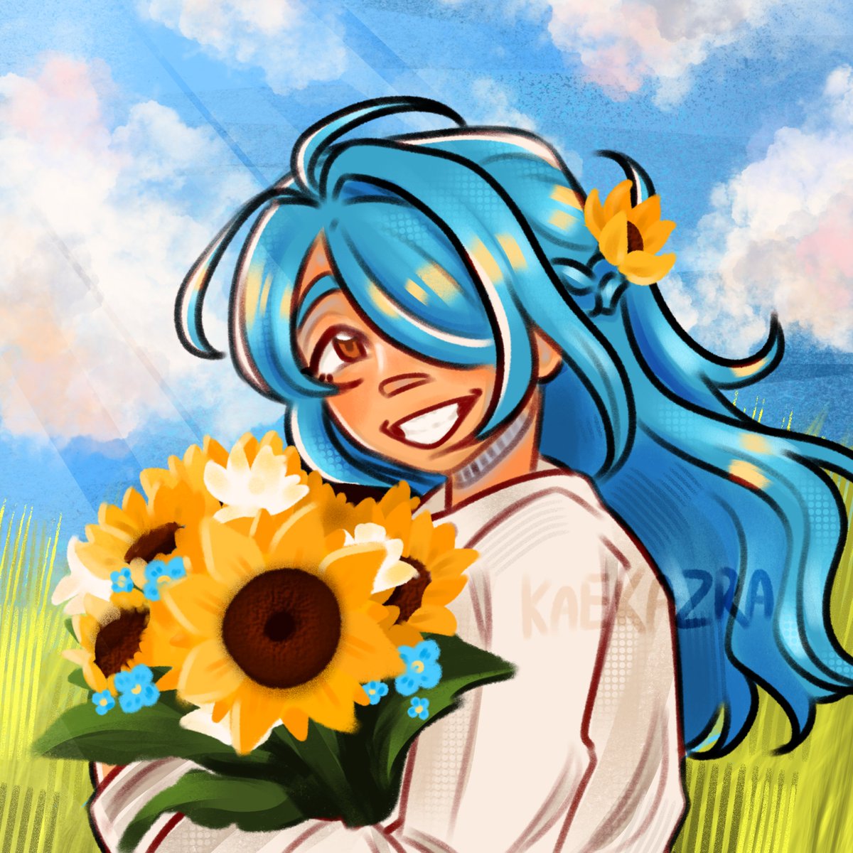kaekazra's tweet photo. in order to try out my new artstyle i decided to redraw an art from 8 months ago!!
I lowkey love it eugh kaze my boy
#InazumaEleven #風丸一郎太 https://t.co/7ZoewDb2F4