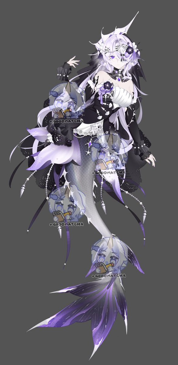 _goodmatcha's tweet photo. | 💜New Adopt on VGen! 
| 💜🐚; Violet Mermaid

SP | 90$ (include commercial use !) 
= purchases from my Vgen shop receive 10% off! =

💜Gray/ Transparent BG (PNG)   
💜Can trade/gift/resell/edit.

https://t.co/FKVXmRQhD6

#VGen #VGenShop #adoptable #OC https://t.co/U60huXl048