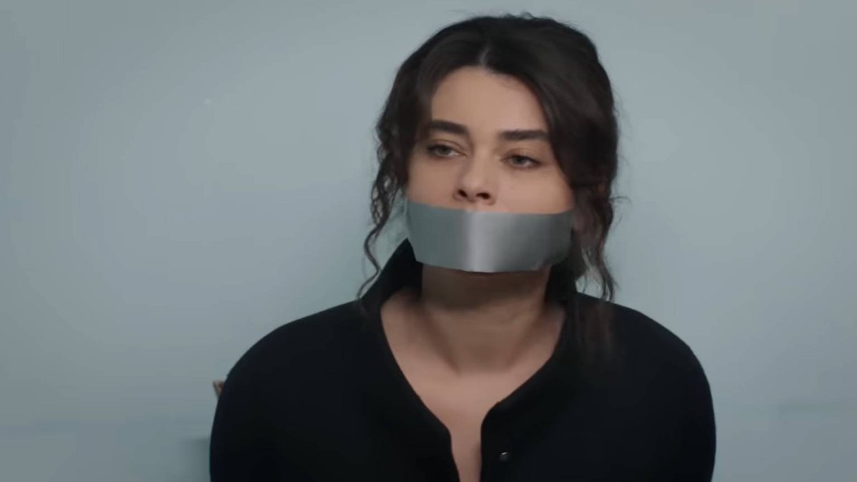 SupermoKhai's tweet photo. Yağmur Şahbazova tied up and tape gagged - Yemin episode 421 (3) https://t.co/RpKdsYqKsV