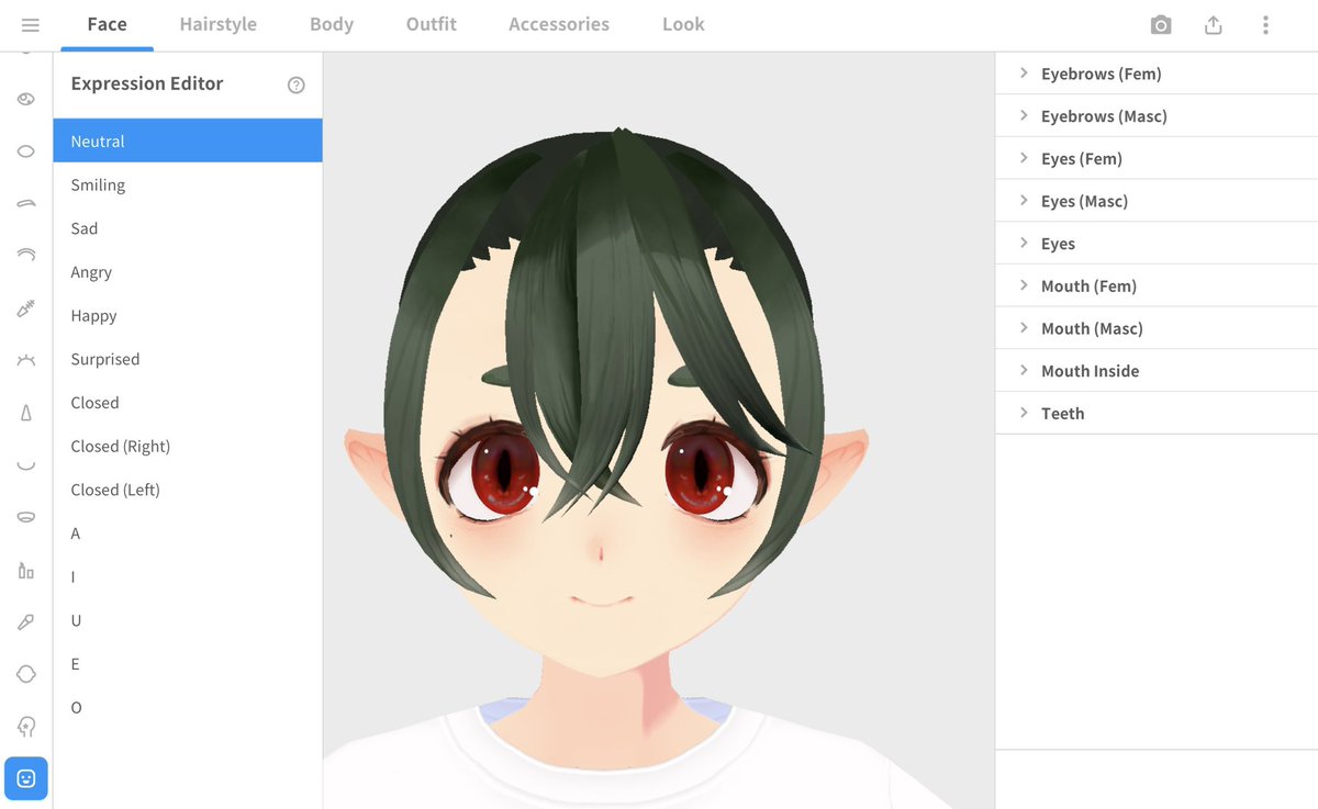 SORAerestu's tweet photo. I’m getting better at making vroid models yay https://t.co/Hv6HZigSlD