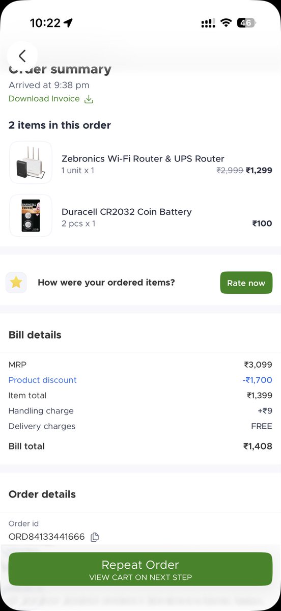 OlnRaj's tweet photo. What’s wrong with you, @letsblinkit @blinkitcares? Ordered a router UPS that clearly says “Airtel router compatible.” After delivery, the pin doesn’t fit my Airtel router, and support tells me to contact the brand. Seriously? What nonsense is this? https://t.co/1aO7I084Oz