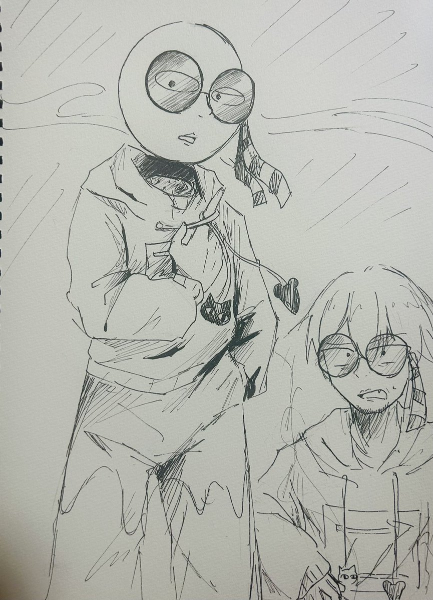 namarhythm's tweet photo. お茶さんの🌕擬人化お借りしました…！
表情が完全に私の癖になってしまった… https://t.co/KsAxbG8rBK
