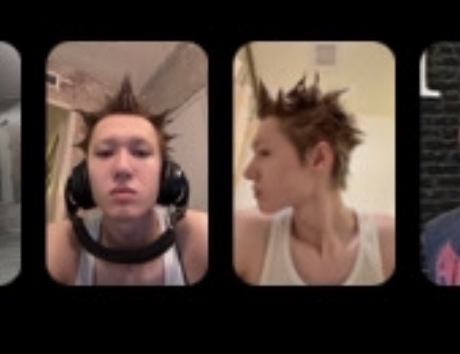 mrtinzip's tweet photo. oh my god i am missing martin’s spiky hair so much https://t.co/GRH3qIYaRs