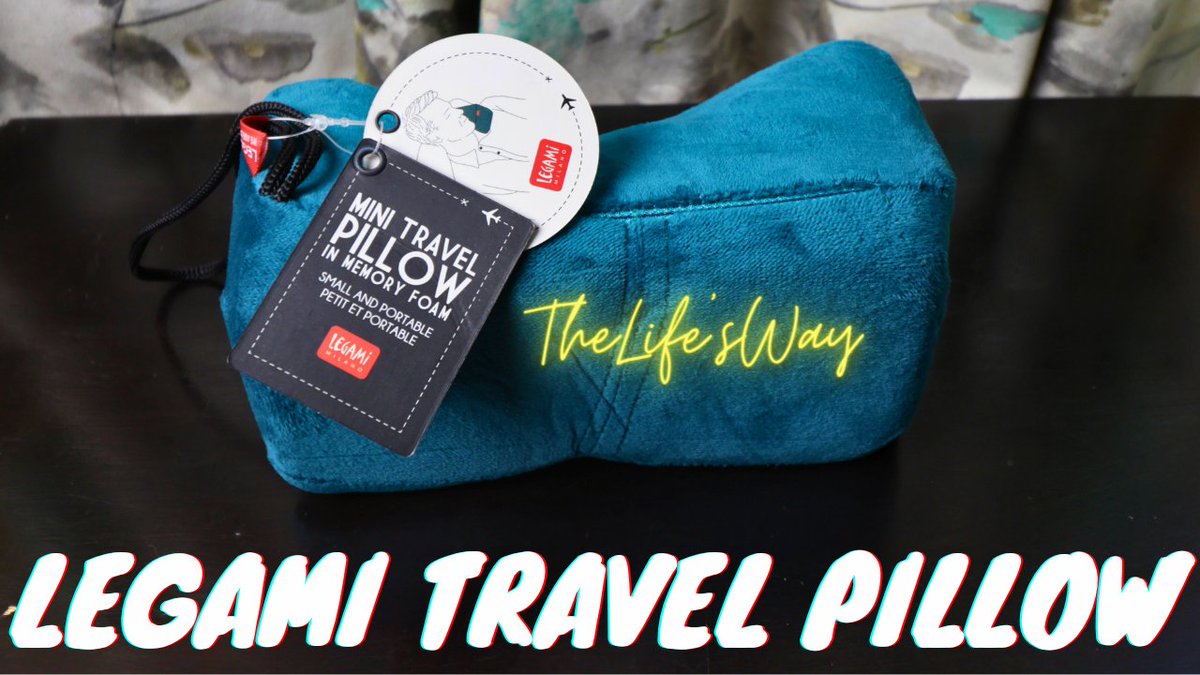 TheLifesWay's tweet photo. Legami Mini Travel Pillow in Memory Foam @legami_milano #LegamiMilano #LEgamiTravelPillow #MemoryFoam #Travel #TheLifesWay Link to video - https://t.co/9fXUaGP5es https://t.co/S4mA7T3WJV