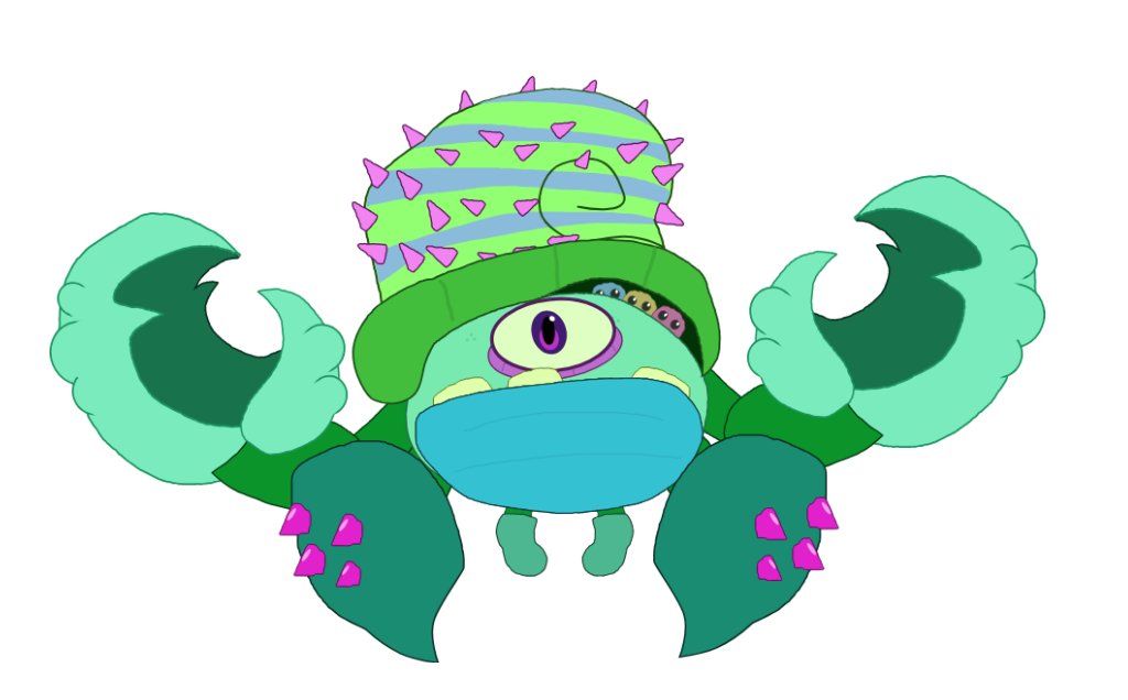NogginStudio's tweet photo. Ahh screw it I did another one
Tabicrab- Raw Zebra
#mysingingmonsters #msm #harmonicans #bigasscrab https://t.co/OTmEghe3pY