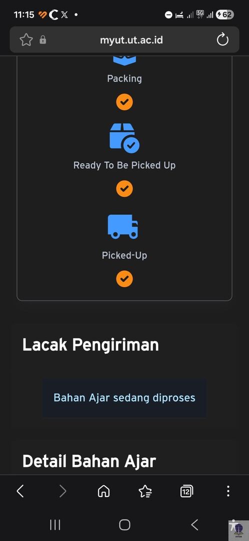 utfess's tweet photo. Ut! Jujur ini bikin bete banget karena modul gak dikirim-kirim padahal 4 minggu lagi sesi 1 dimulai. Tiap tanya di ig selalu disuruh mantau tracking BA doang😬😬 Masalahnya aku lebih suka baca modul fisik daripada digital karena bisa kucoret-coret😬 https://t.co/801rvMLYgh