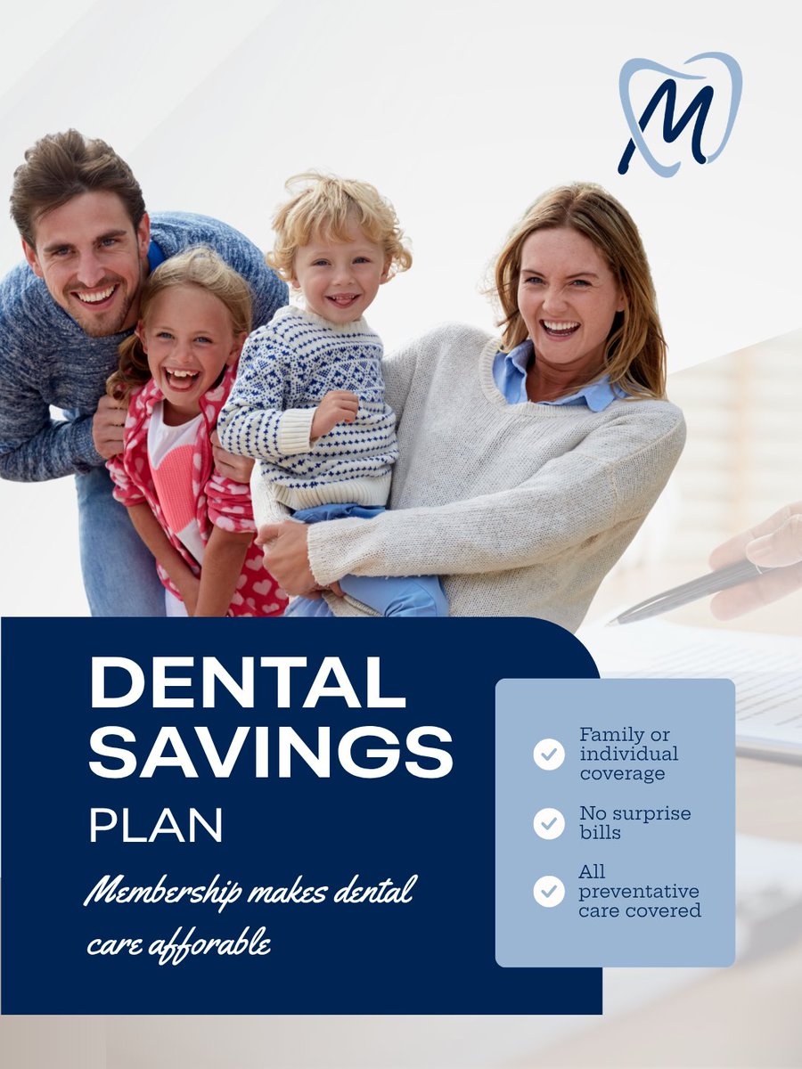 MarcAMinchDMD's tweet photo. 𝐍𝐨 𝐝𝐞𝐧𝐭𝐚𝐥 𝐢𝐧𝐬𝐮𝐫𝐚𝐧𝐜𝐞? No problem. 

Our dental savings plan is a simple way to stay on top of preventative care while saving on additional treatment, all for one annual fee. Contact our office to learn more!

📞 | (561) 732-1777
🖥️ | https://t.co/1trZr0oZWq https://t.co/e1oOVccGE6