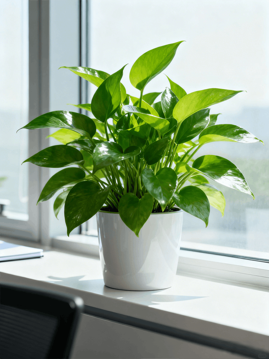 TerrenceFlk6's tweet photo. [Keep your pothos thriving! Water when top 2 inches of soil dry out, place in bright indirect light, and wipe leaves monthly for glossy growth. ] https://t.co/GzSKI5qWv8