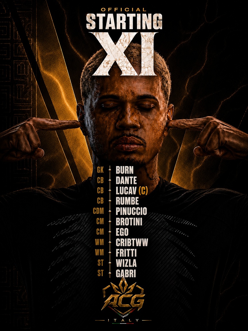 IMPACT_VPC's tweet photo. 👀 | Tonight’s Starting XI.

Watch our games :  https://t.co/CxAOJVKIuO . 💛🖤 https://t.co/RY7Zq4cNok
