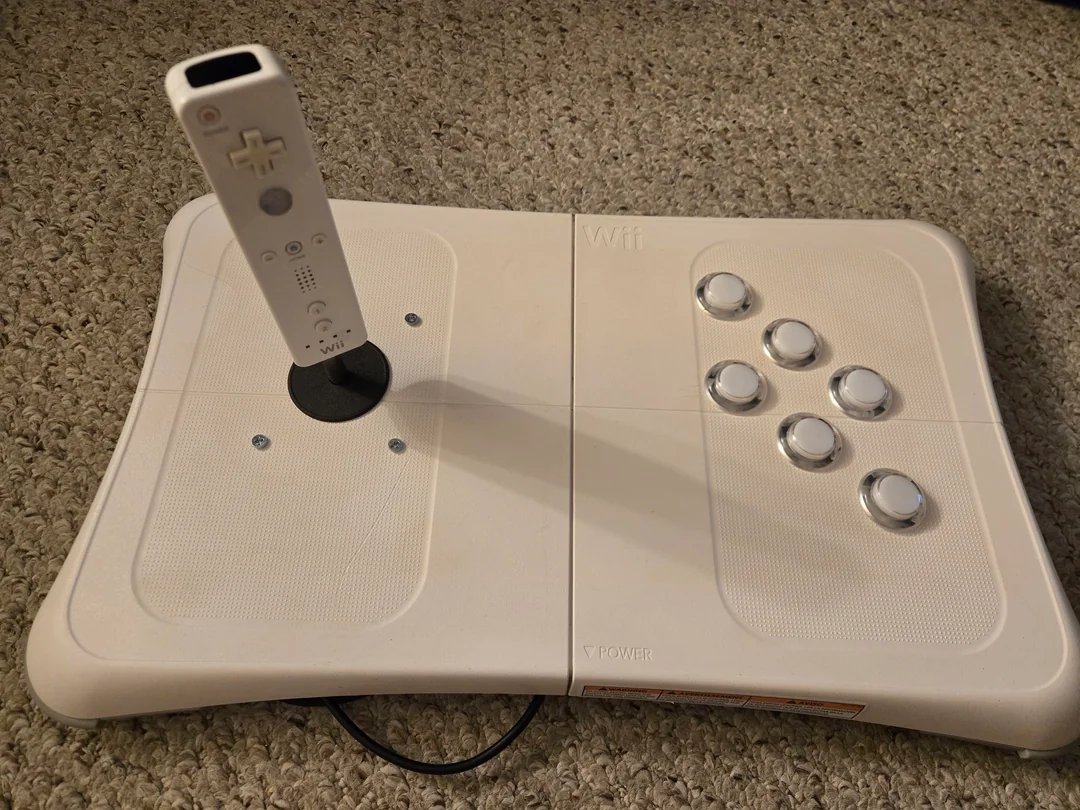 fightstickart's tweet photo. Wiistick - GeorgeLancon https://t.co/ADbQHUvaot
