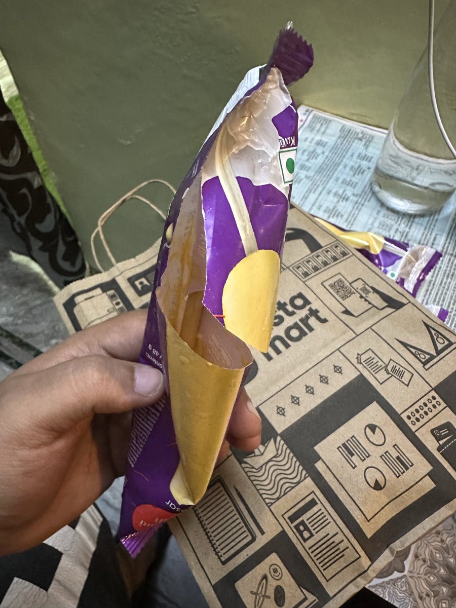 i_rahultanwar's tweet photo. If I order ice cream, is it my responsibility to keep it frozen or yours?🍦

Ordered 3 ice creams from Instamart, and all arrived completely melted and inedible. When I asked the delivery partner, he said, “What can I do?”

What kind of delivery service is this? @SwiggyInstamart https://t.co/YUdnYHrtQK