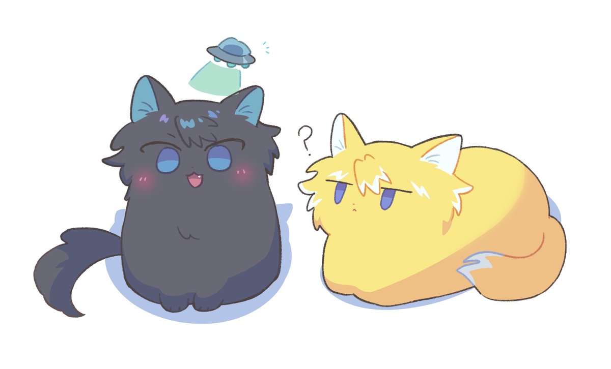 MelllonSoda's tweet photo. 🛸❔
🐈‍⬛🐈 https://t.co/C316DLqgPl