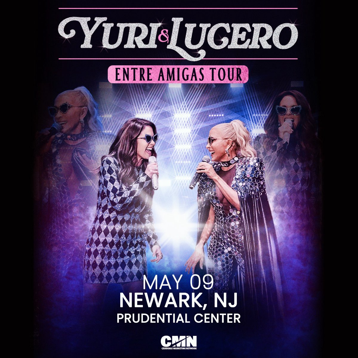 PruCenter's tweet photo. ✨ Two iconic friends take the stage! ✨ @OficialYuri and @LuceroMexico are coming to the Prudential Center on May 9, 2027 as part of the @GoyaFoods Latin Concert Series with their #EntreAmigasTour. 💖💫 A tour you won’t want to miss! Gather your best friends and get ready to enjoy this celebration of friendship together! 🎶✨

Tickets on sale this Fri., August 21 at 10am. More info at https://t.co/5za5T5k25U.