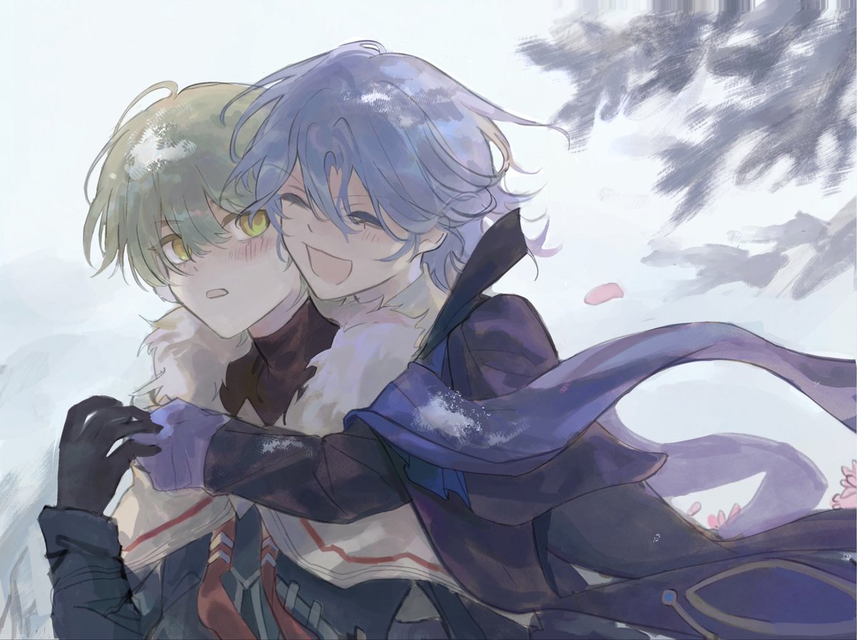 Shuwiini's tweet photo. No thoughts just fluff occupying every single braincell 🐶 #mityosha #mitya #alyosha https://t.co/CgB82brtTS