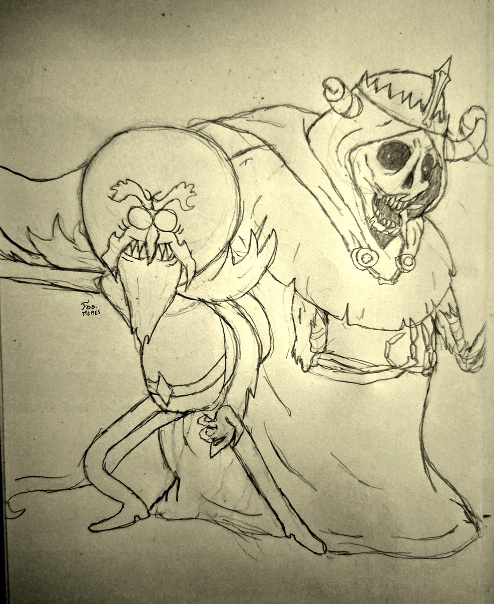 FobiMemes's tweet photo. A duo we made up
| #adventuretime | #regularshow | #thelich | https://t.co/YjijzK2gYj