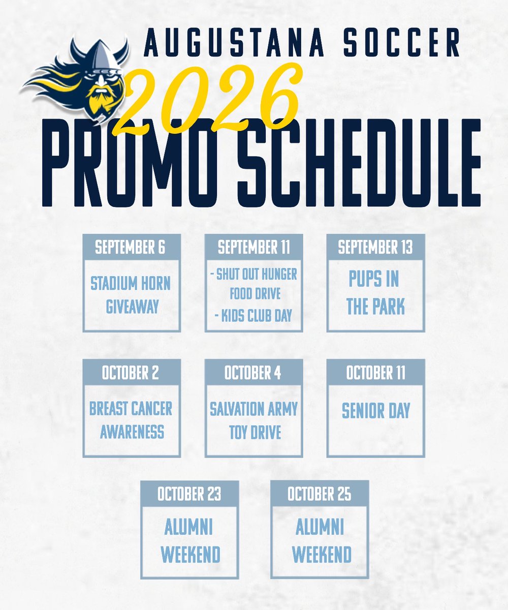 AugieSoccer's tweet photo. Mark your calendar and don’t miss out! 🎉

#BuildingChampions https://t.co/dOezpSWjpQ