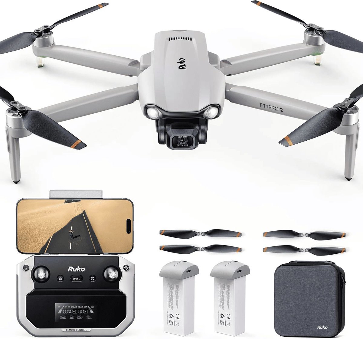 drone_fanatics's tweet photo. Elevate your aerial photography with the #Ruko #F11PRO2! Unleash 4K@30fps clarity, 70-min flight time, and smart GPS modes. Perfect for beginners + pros! 🚀 #DronePhotography #TechInnovation #UnmannedAerialVehicle #RukoF11PRO2 https://t.co/sBQoxHCp1H