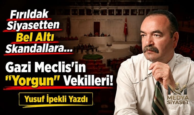MedyaSiyaset1's tweet photo. 🚨 YUSUF İPEKLİ'DEN "KIRPIK KEKİL" VEKİLLER VE SİYASETİN RÖNTGENİ!

Yusuf İpekli(@Yusufipekli), 15 günde 3 parti değiştiren ilkesizleri ve Meclis'teki "bel altı" iddiaları kaleme aldı:

❓ Dün "tukaka" dediği partiye bugün geçen vekilin asıl amacı ne? Liyakatsiz çocuğuna koltuk bulmak mı, yediği hurmaları saklamak mı? 
❓ En sağdan en sola savrulan siyasette seçmene saygı kaldı mı?
❓ 600 vekilden biri olup "bel altı işlerle" anılanların bu millete ne hayrı dokunur?
Ankara'daki fırıldak siyasetin ve "yorgun" vekillerin fotoğrafını net bir şekilde çeken bu çarpıcı yazıyı mutlaka okuyun ⤵️
https://t.co/fohvqNBV12