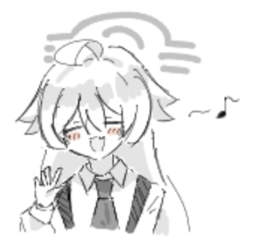 BLUEsuncolor1's tweet photo. 絵チャ。ちっちゃく描いたホシノ https://t.co/hW8OqPEln2
