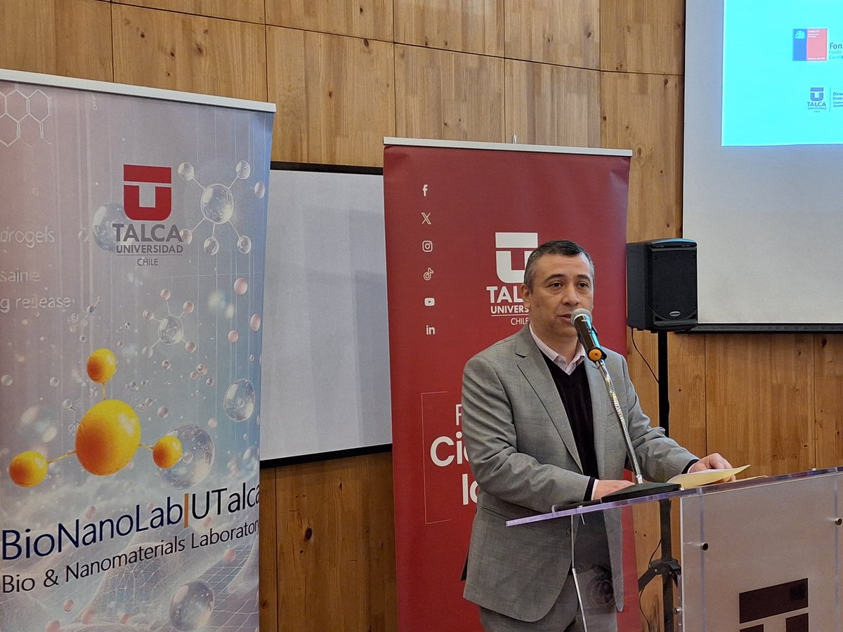 CsSaludUTalca's tweet photo. BioNanoLab y Microbiología, de  #CsSaludUTalca, realizaron el Seminario "Biopelículas Bacterianas: Formación, Evasión Inmune y Estrategias Antibiofilm" ✅️

Expusieron Héctor Urra, investigador U. de Rennes, #Francia, y de Gerardo Cárcamo, investigador PUC, #Chile

@DCBMutalca https://t.co/WjGGNgLSS1