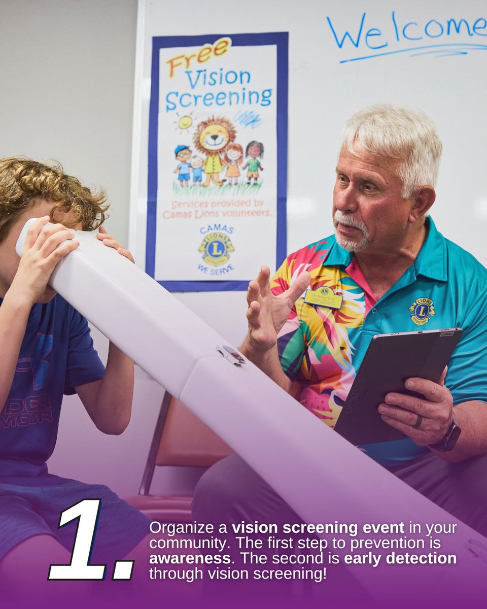lionsclubs's tweet photo. Eyeglass recycling and vision screenings are a few ways Lions help prevent avoidable blindness. On October 8-18, 2026, Lions and Leos are joining in our global Vision #LionsWeekofService.
Get involved, and let's make an impact together! ππ¦π
https://t.co/jp73PBkrNy https://t.co/c1312ZNIpf