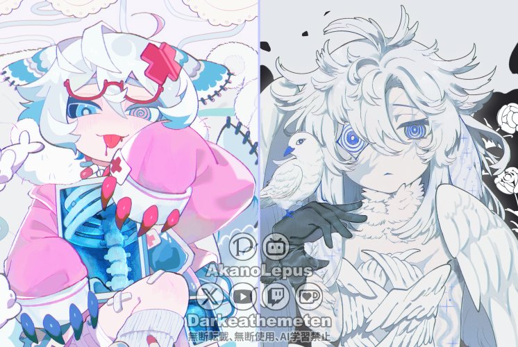 darkeathemeten's tweet photo. #VGen #VGenComm #commissionㅤ 
Past Commissions https://t.co/XluqHq8glk