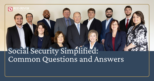 RedRiverInvest's tweet photo. We’re often hearing the same questions about Social Security: 

💭When should I claim?
💭How much will I receive?
💭Will my benefits be taxed?

Read the article below for answers to these commonly asked questions &amp; more!⬇️

#SocialSecu https://t.co/zWgEGFX3tf https://t.co/Pb2yxRt08z