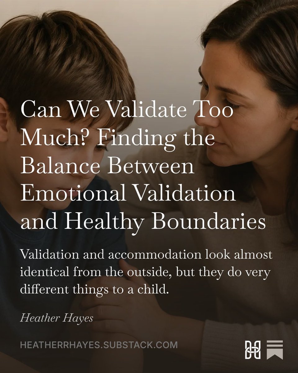 Hrhayesinc's tweet photo. The evidence supporting emotional validation is strong. As our understanding has developed a further question has emerged. What we mean by validation? The answer is less obvious than it sounds. 📝  Read on in our latest Substack article: https://t.co/dGxZxXhYg9 https://t.co/9veEejXTm1