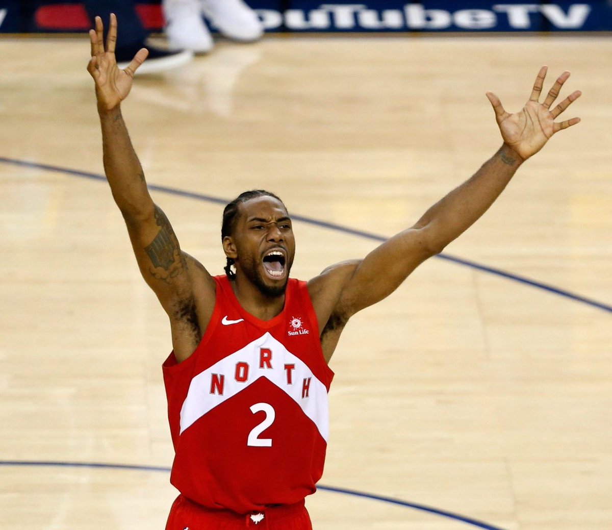 RTNToronto's tweet photo. #BREAKING: Kawhi Leonard has officially been cleared to play for the Raptors! https://t.co/pqOMGSFYYp