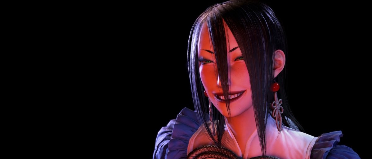 Kazamanagato's tweet photo. A.K.I / Street Fighter 6 https://t.co/Zsg9vjaTBX