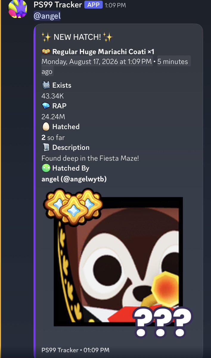 angelwytb's tweet photo. im loving the new update on https://t.co/z0hIAKg3vQ, having hatch trackers back is such a breath of fresh air

i made this one using the new apis and such, and it works just the way i want it too!! locally hosted aswell so i dont have to pay for nothing https://t.co/790xEsLn5O