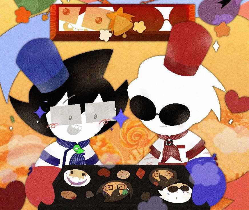 eyes_dog_'s tweet photo. 🍪

#Homestuck #davejohn #johndave #pepsicola https://t.co/jrit4b5R9X