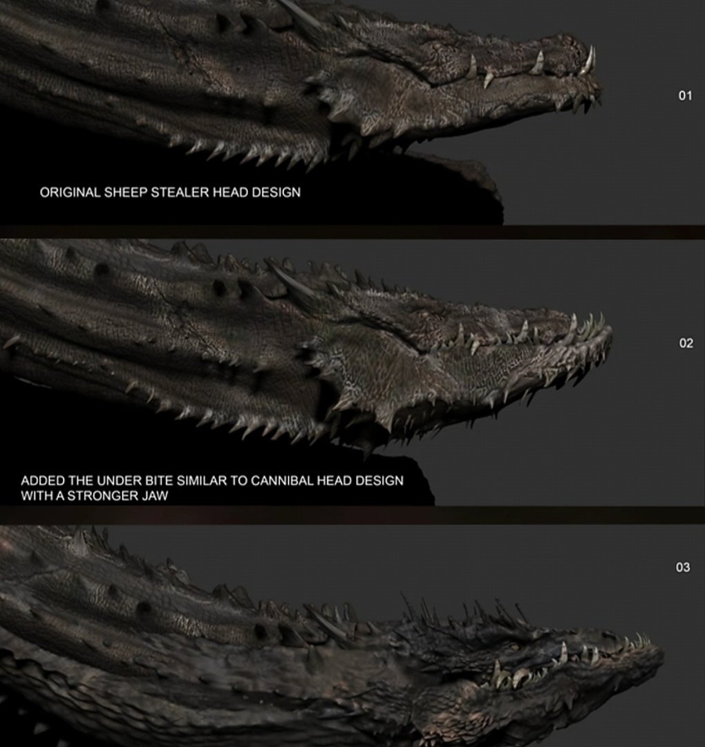 westerosies's tweet photo. The Cannibal has been mentioned in the latest dragon VFX breakdown, potentially hinting at the wild dragon making an appearance in Season 4 alongside the new dragons teased by showrunner Ryan Condal.

Other dragons from the Dance of the Dragons timeline that we haven’t seen in the show yet include Grey Ghost, Tyraxes (mentioned), Morghul, Shrykos, and Morning.