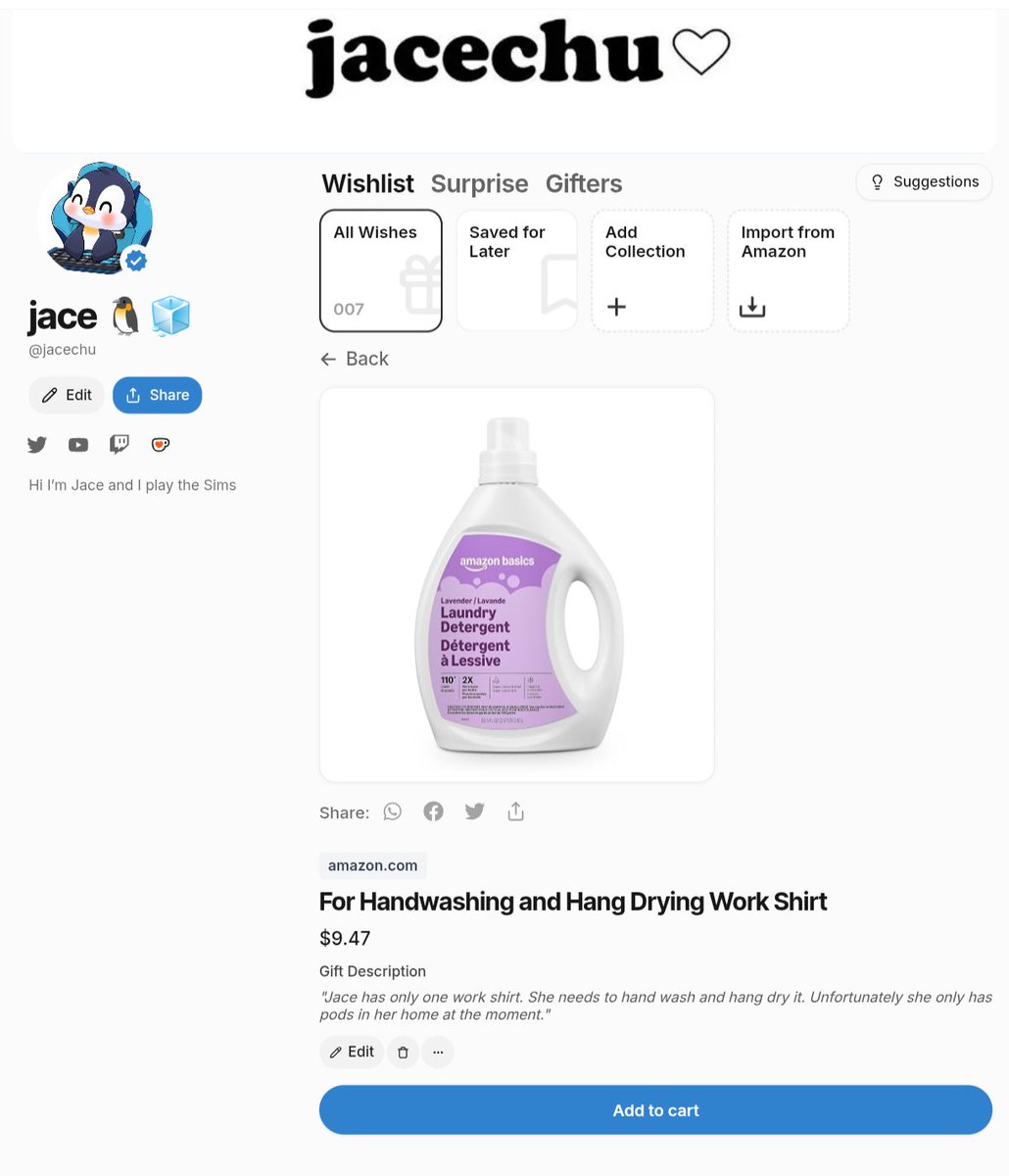 jacechu's tweet photo. Trying Throne today because Ko Fi flopped yesterday. I need the laundry detergent because I have only 1 work shirt. The material makes it very hand wash/hang dry friendly I just only have pods in my home rn. I won't have any money until 9/2

https://t.co/oJl0ve1epp https://t.co/lXZDjmz2Iv