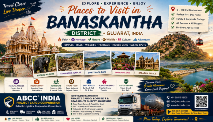 AbccProject's tweet photo. 🚗 50 Places Near #Banaskantha for a 1-Day #Trip🚙
https://t.co/nxxMruVp3X https://t.co/EirJw2dpvN