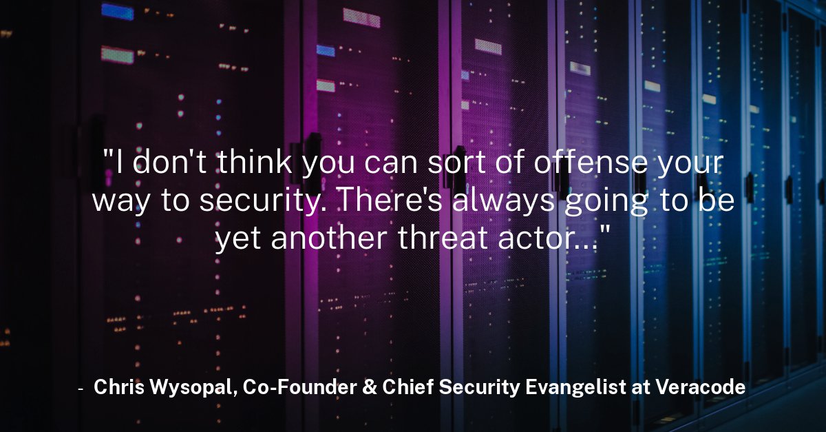 Veracode's tweet photo. The Trump administration is considering letting some U.S. companies “hack back” against foreign cybercriminals.

Veracode’s Chris Wysopal spoke with NPR about why offensive cyber operations carry serious risks, including collateral damage.

Listen: https://t.co/hmxeo2lSyL https://t.co/VuWoDtkApz