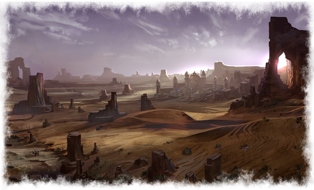 UESP_net's tweet photo. "If there were a forsaken land where the great Dragons still fly undisturbed, it would indeed be the Alik'r Desert."

--Daggerfall Manual https://t.co/LX3aES4mT9