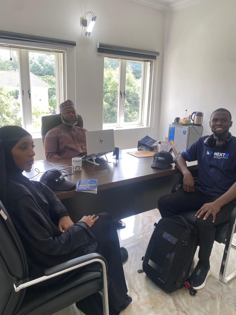 IfySummit's tweet photo. Courtesy Visitations...

As part of our preparations for the Islamic Finance Youth Summit 2026, the organizing team paid courtesy visits to   Ismail Rufai, CSAA, FMNES  the MD of One17 Financial Services Limited  and Mutiat Olatunji the MD of Al-Ameen Trustees Limited. 

#IFYS https://t.co/Eh3gFJiqJr