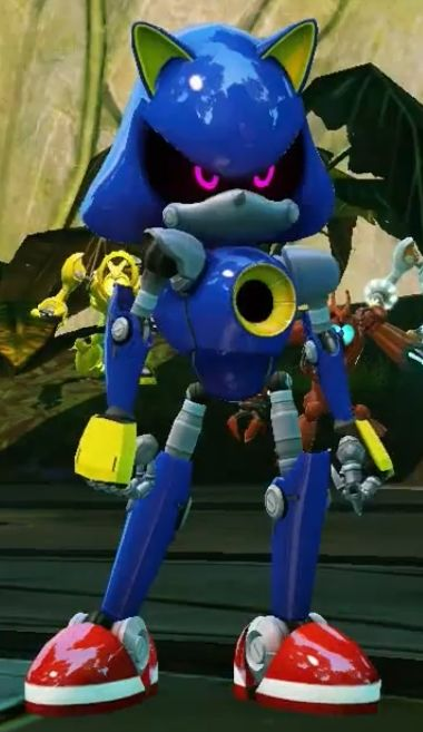 Blueknight_V2's tweet photo. Sonic Twitter's gonna hate me for this.

But imagine when Sticks gets added to #Sonic Rumble Party, they also add Boom skins for Sonic, Tails, Amy, Knuckles, Shadow Eggman &amp; Metal Sonic as well.

Yeah, the only thing about Metal that's different is the eyes in RoL. https://t.co/r4QID3pwVk